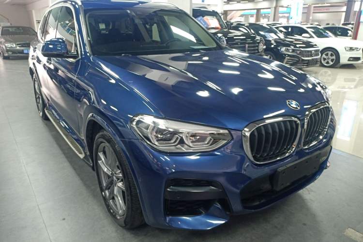 Used BMW X3 2021 xDrive28i M Sport Package Front Right 45 Deg