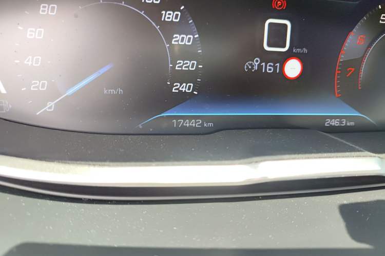 Used Peugeot 4008 2021 360THP Technology Edition Odometer Close Up