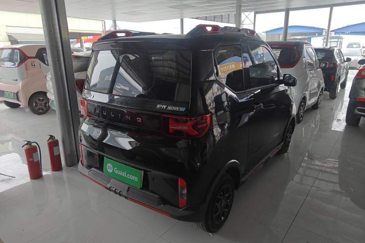 Used Wuling Hongguang MINIEV 2022 GAMEBOY 300km Enthusiast Model with Lithium Iron Phosphate Rear Right 45 Deg