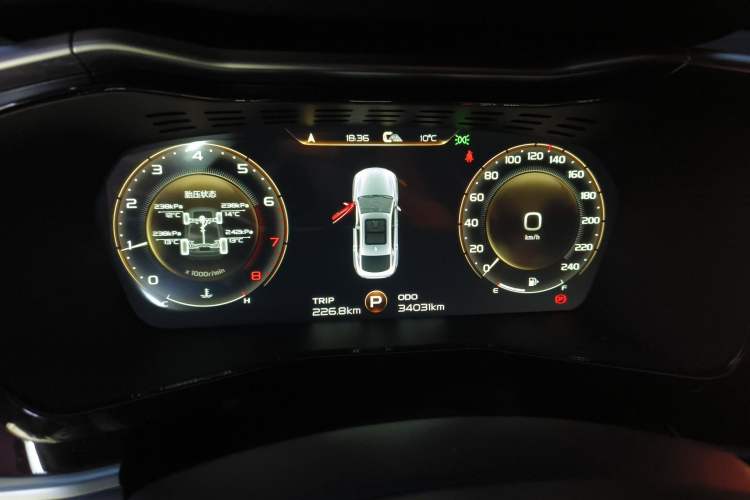Used Geely Auto Monjaro S 2021 2.0TD Automatic Two-Wheel Drive Lightning Edition Instrument Cluster