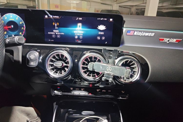 Used Mercedes-Benz A AMG 2020 Facelifted AMG A 35 4MATIC Audio And AC Panel