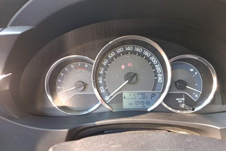 Used Toyota Corolla 2014 1.6L CVT GL Instrument Cluster