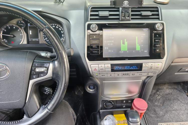 Used Toyota Prado 2019 3.5L Automatic TX-L Deluxe Edition with Rear-Mounted Spare Tire Audio And AC Panel