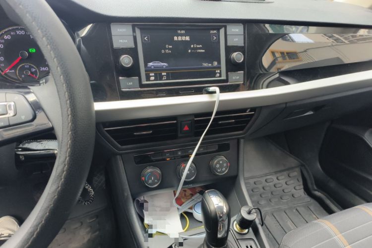 Used Volkswagen Lavida 2019 1.5L Automatic Vision Edition China VI Standard Audio And AC Panel