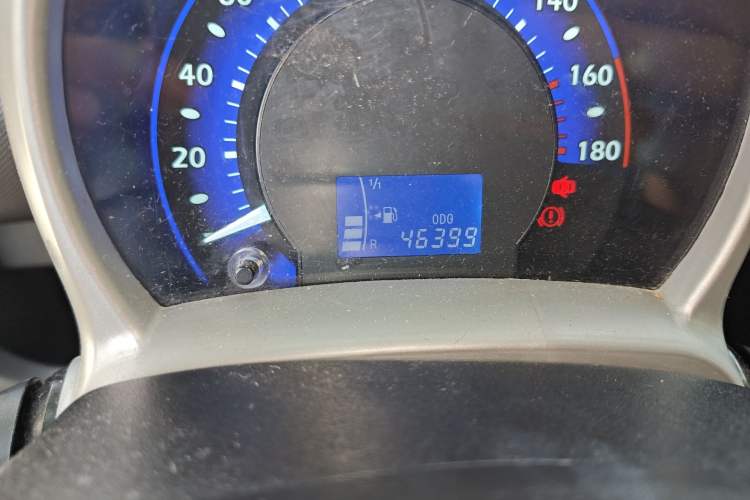 Used BYD F0 2015 1.0L XuanKu Model Odometer Close Up
