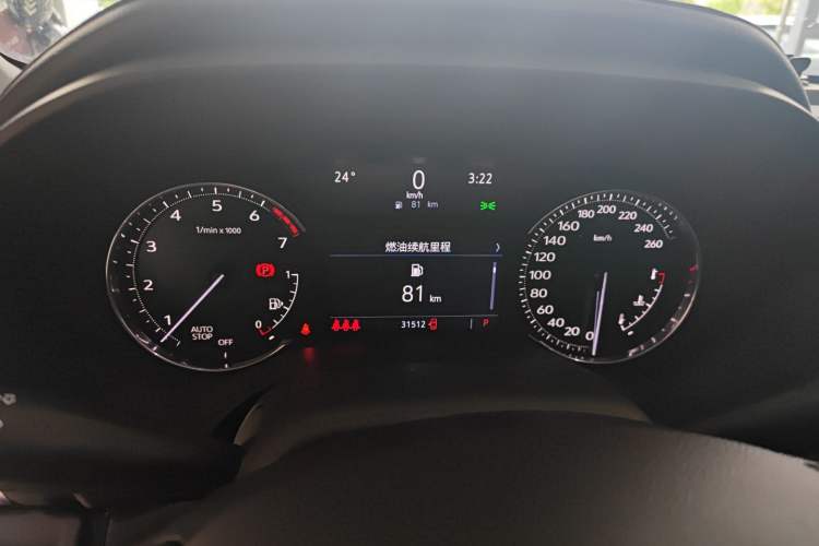 Used Cadillac CT4 2023 25T Luxury Model Instrument Cluster