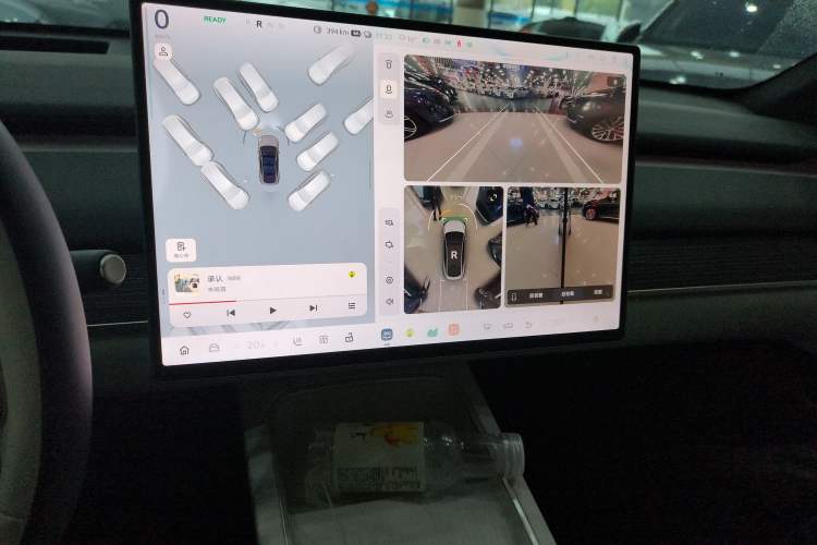 Used ONVO L60 2024 60 kWh Rear-Drive Version Audio And AC Panel