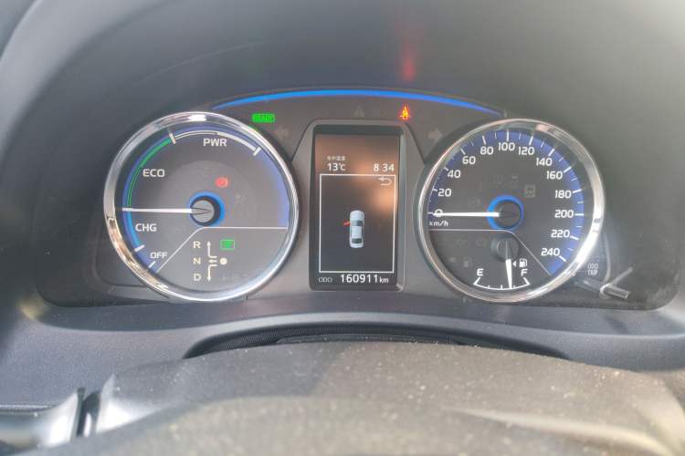 Used Toyota Levin Hybrid E+ 2019 1.8L GS E-CVT Elite Model with Sunroof Instrument Cluster