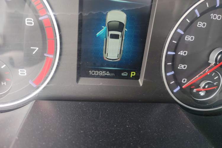 Used Haval H6 2018 Red-Label Sport Edition 1.5T Automatic Two-Wheel Drive Elite Model Odometer Close Up