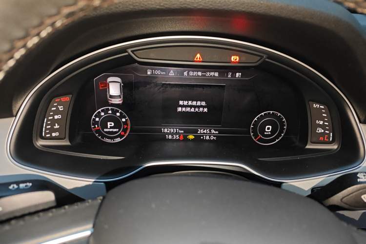 Used Audi Q7 2018 45 TFSI Technology Edition Instrument Cluster