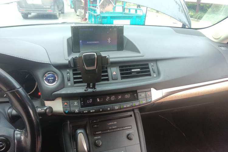 Used Lexus CT 2014 CT200h Elite Edition Monochrome Audio And AC Panel