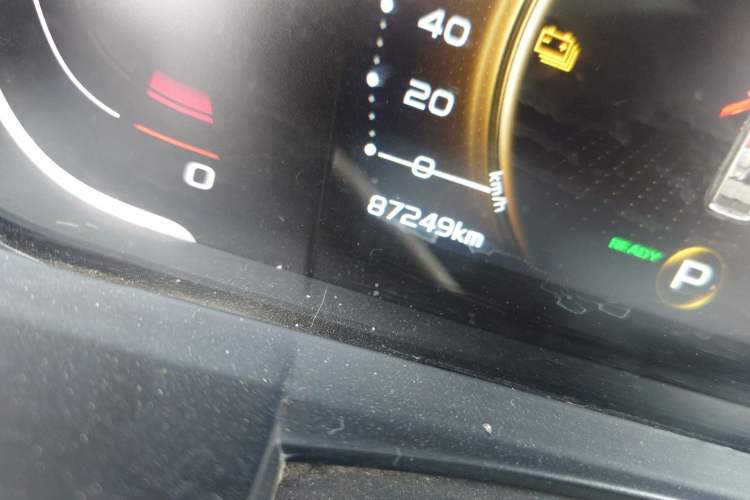 Used Geely Auto Jiajie New Energy 2022 1.5TD PHEV Platinum Comfort Edition Odometer Close Up