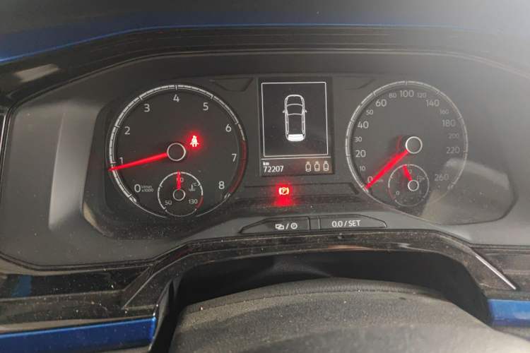 Used Volkswagen Polo 2019 Plus 1.5L Automatic Colorful Technology Edition Odometer Close Up