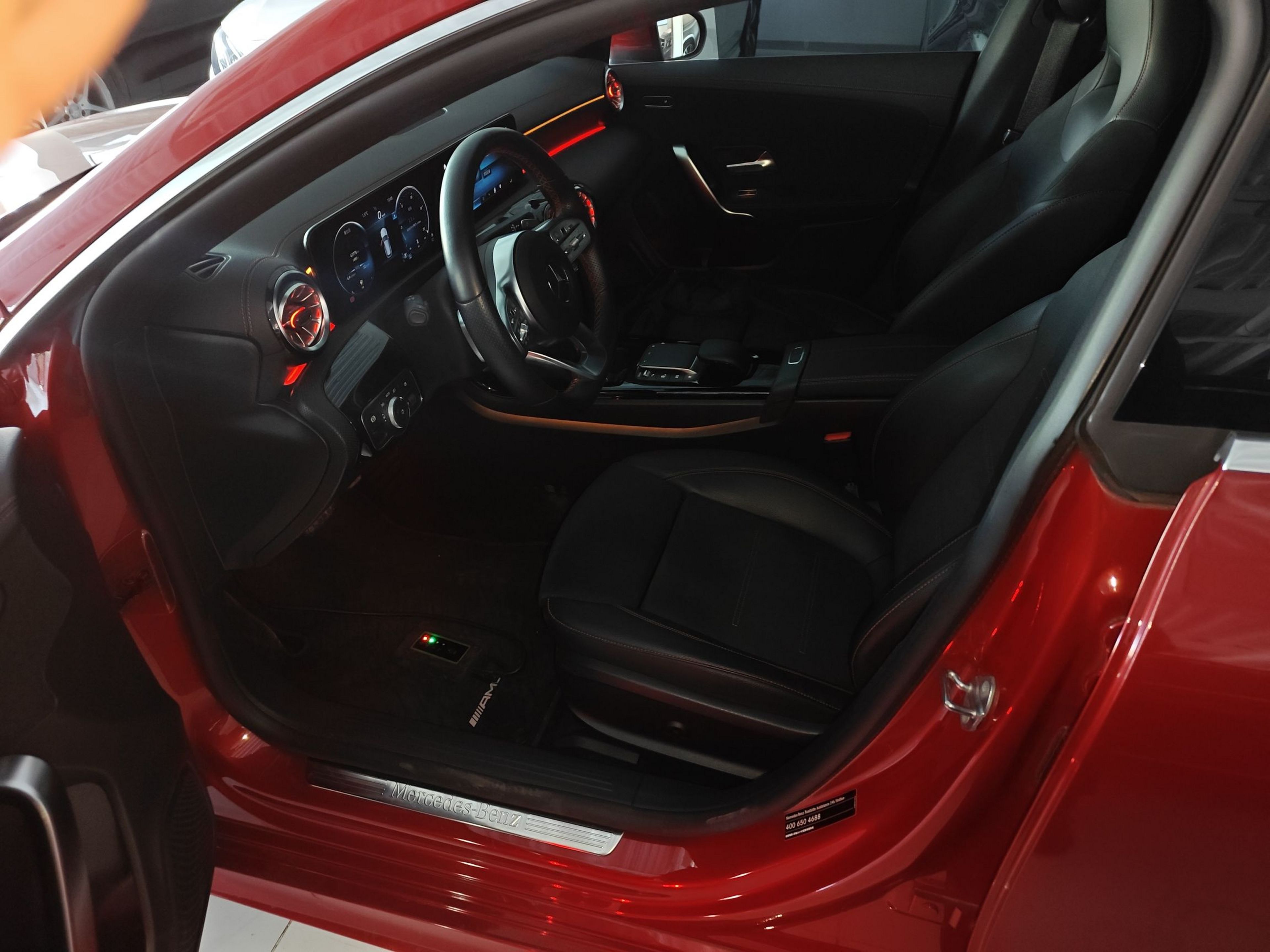 Avant de la voiture