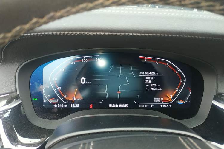 Used BMW 5 Series 2022 Restyled 525Li Luxury Package Instrument Cluster