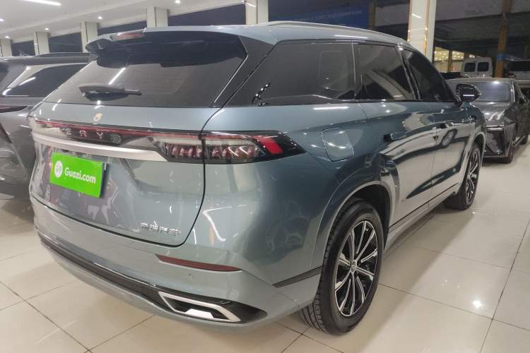 Used Chery Tiggo 9 2023 2.0T Dual-Clutch Two-Wheel Drive Leading Edition 5 Seats Rear Right 45 Deg