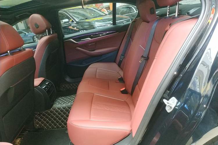 Used BMW 5 Series 2022 Second Facelift 525Li M Sport Package Left Rear Seat