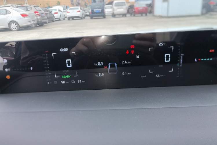 Used CHANGAN Eado PHEV 2025 Smart New Blue Whale 145KM Battleship Edition Instrument Cluster