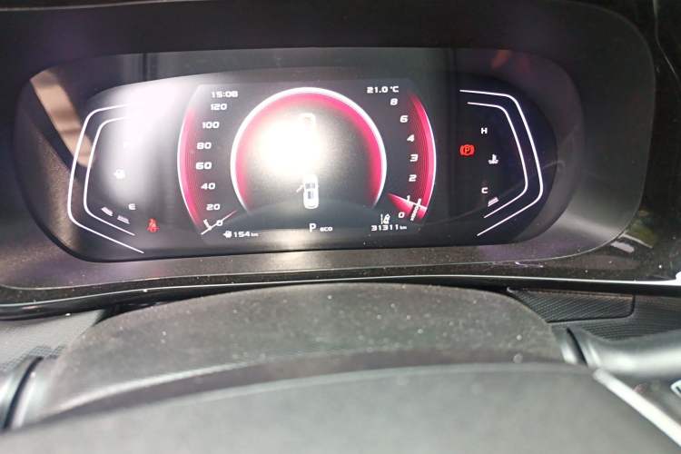 Used CHANGAN OSHAN X5 2022 Sport Edition 1.5T DCT Hurricane Sonic Odometer Close Up