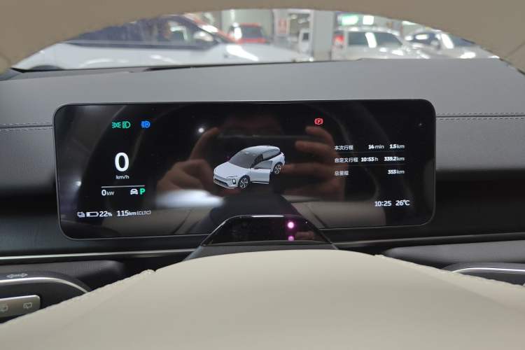 Used Nio ES6 2025 75 kWh Instrument Cluster