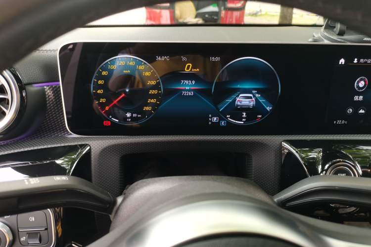 Used Mercedes-Benz A-Class 2020 Restyled A 200 L Sport Sedan Fashion Version Instrument Cluster