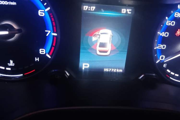 Used Geely Auto Emgrand 2018 1.5L CVT Luxury Model Odometer Close Up