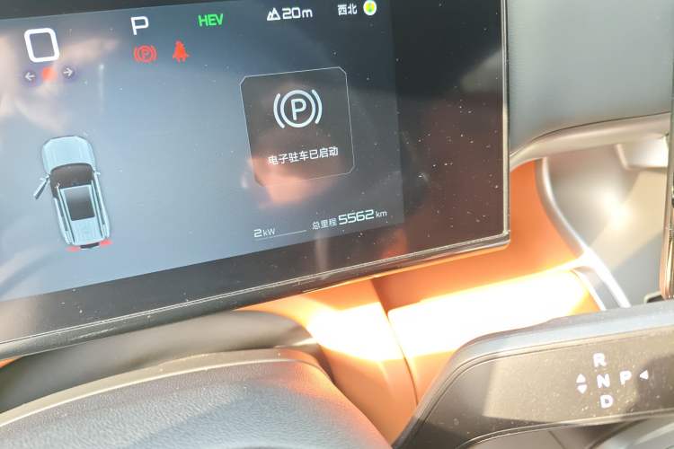 Used Formula Leopard Tai 7 2025 Model 190 km Four-Wheel Drive Ultra Edition Odometer Close Up