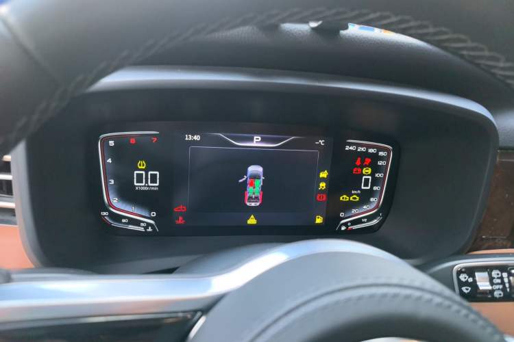 Used Hongqi HQ9 2023 2.0T Smart Connect Flagship Edition Instrument Cluster