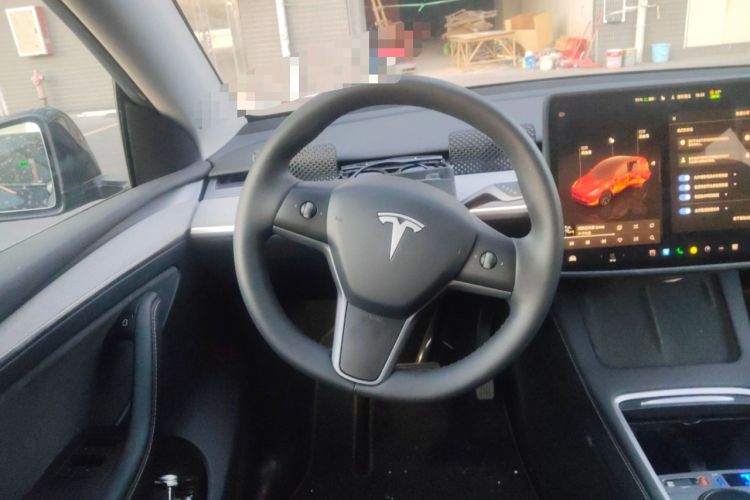 Used Tesla Model Y 2024 Rear-Wheel-Drive Version Steering Wheel