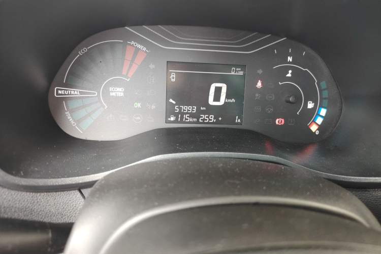 Used Dongfeng NAMMI EX1 2022 PRO Enjoyment Model Odometer Close Up