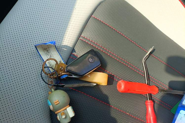 Used Volkswagen Teramont X 2023 380TSI Four-Wheel Drive Luxury Edition Vehicle Key