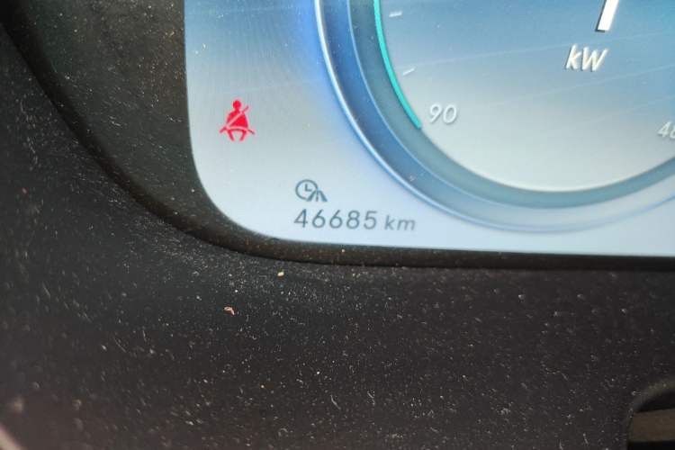 Used Denza X 2020 PHEV Sport Edition Odometer Close Up