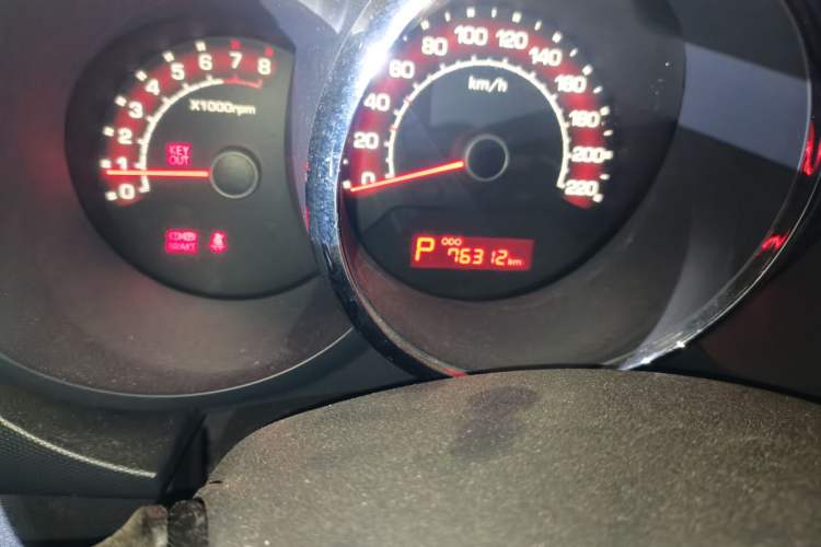 Used Kia Soul 2012 1.6L AT Premium Odometer Close Up