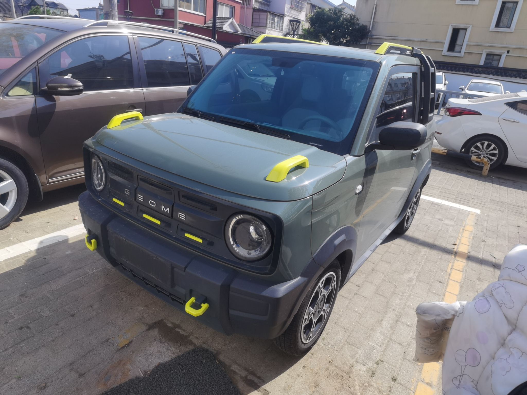 Parte inferior delantera