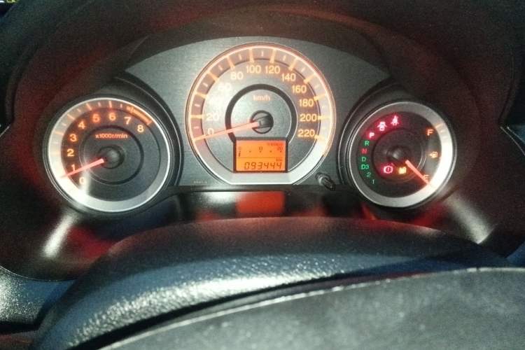 Used Honda City Classic 2008 1.5L Automatic Elite Edition Odometer Close Up