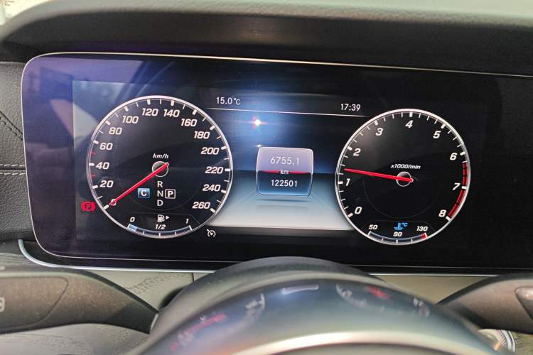 Used Mercedes-Benz E-Class 2020 E 300 L Sporty and Stylish Model Instrument Cluster