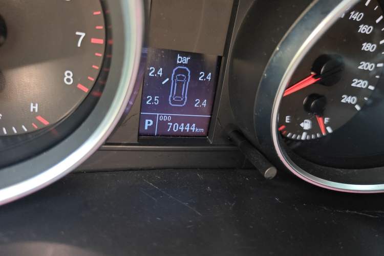 Used Haval H6 2015 Sport Edition 1.5T Automatic Two-Wheel Drive Luxury Model Odometer Close Up