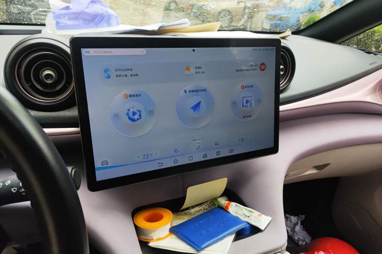 Used BYD Dolphin 2024 Honor Edition 401km Knight Edition Audio And AC Panel