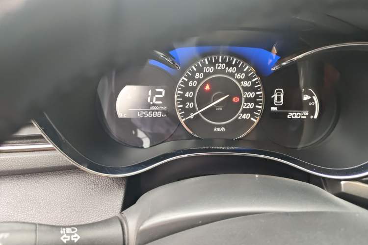 Used Venucia D60 2018 1.6L Manual Comfort Edition Odometer Close Up