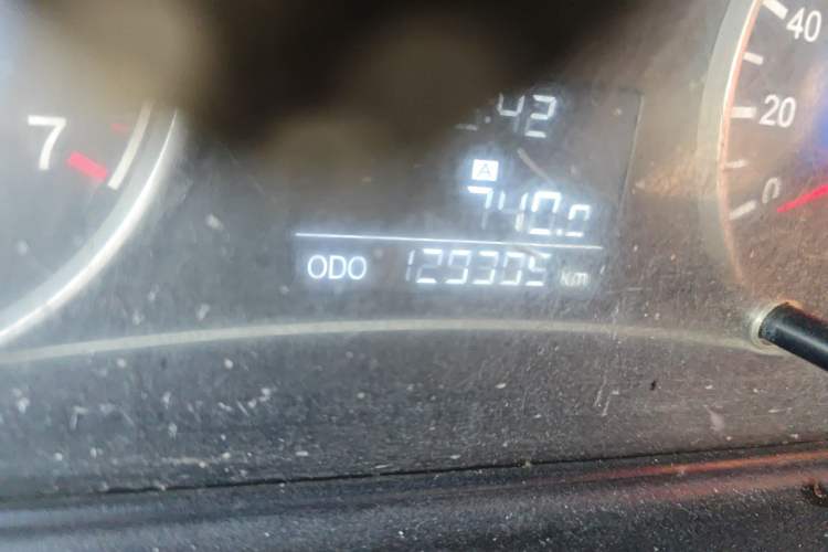 Used Dongfeng Fengon 330 2014 1.5L Manual Utility Version DK15 Odometer Close Up