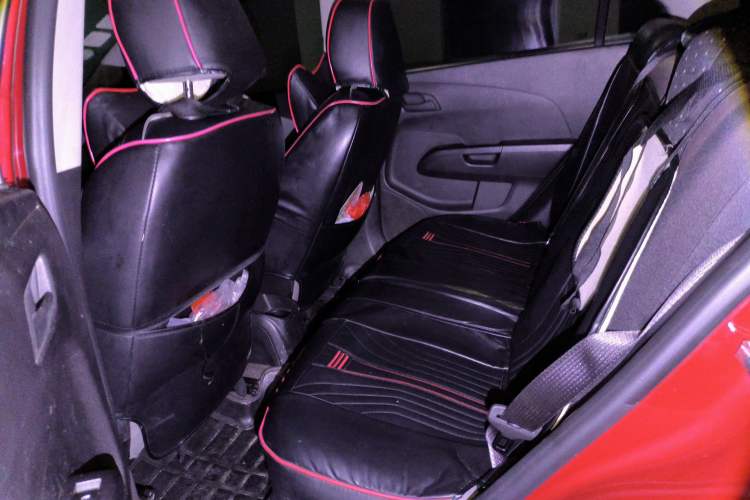 Used Chevrolet Aveo Sonic 2014 Sedan 1.4SL AT Fashion Edition Left Rear Seat