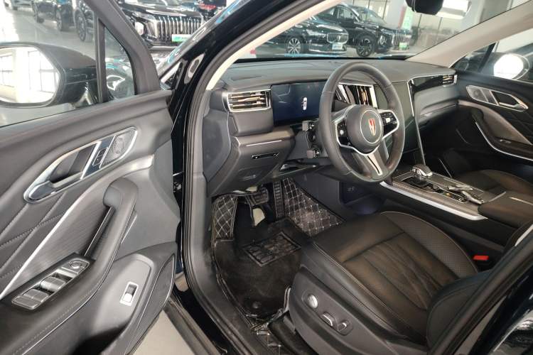 Used Hongqi HS7 PHEV 2024 2.0T PHEV Four-Wheel Drive Flagship Edition 7 Seats
