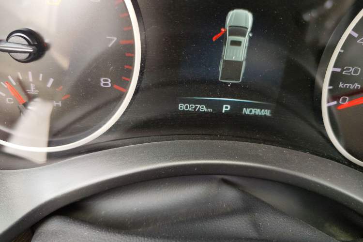 Used Great Wall Poer 2019 2.0T Automatic Gasoline 4x4 Sport Edition GW4C20B Odometer Close Up