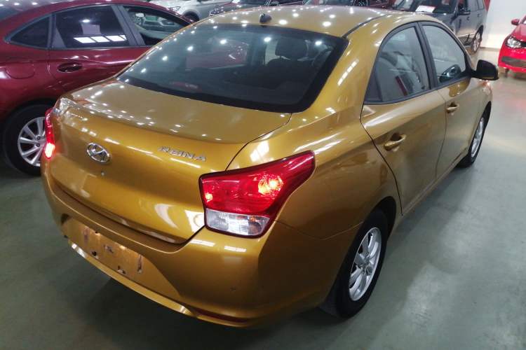 Used Hyundai Verna (older generation) 2017 1.4L Automatic YueXiang Edition China V-standard Rear Right 45 Deg