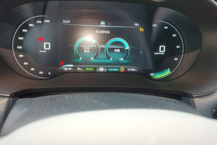 Used Rising ER6 2020 620 km Smart Drive Version Odometer Close Up