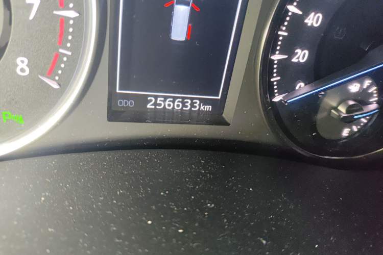 Used Toyota Alphard 2015 3.5L Prestige Edition Odometer Close Up