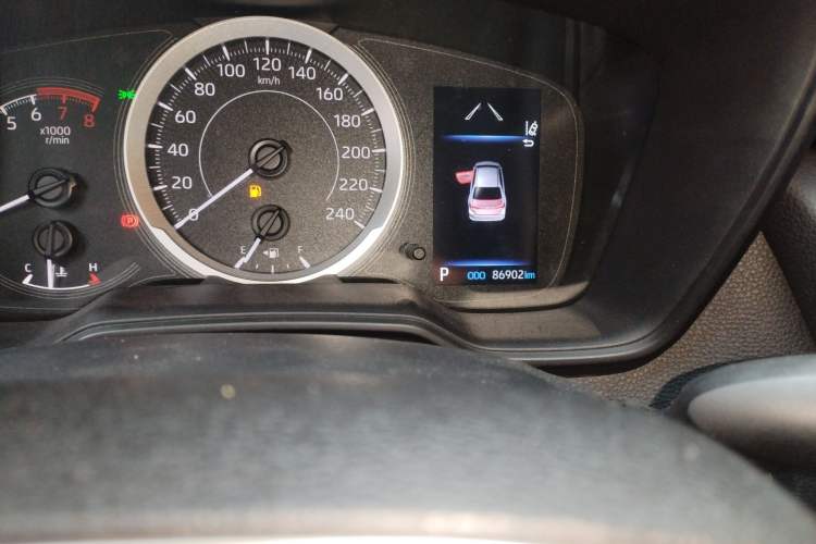 Used Toyota Corolla 2021 1.2T S-CVT Elite PLUS Edition Odometer Close Up