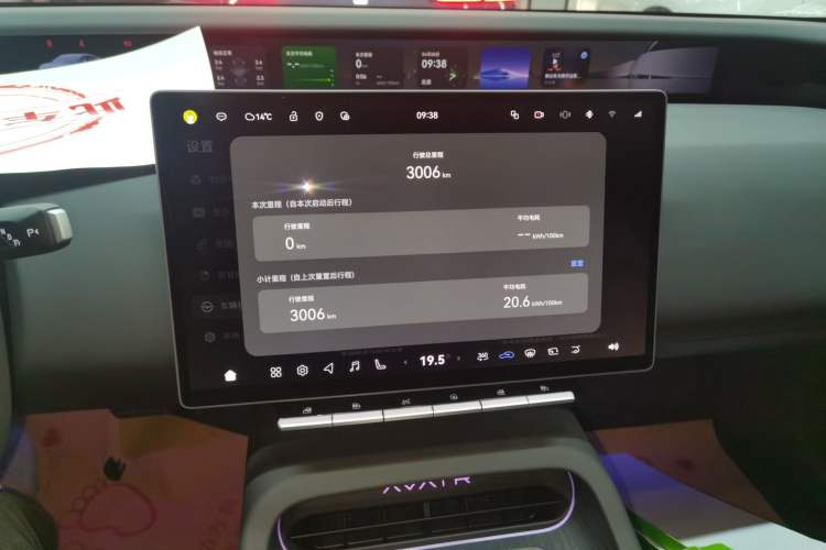 Used Avatr 12 2025 Updated Ultra All-Electric Four-Wheel Drive Instrument Cluster