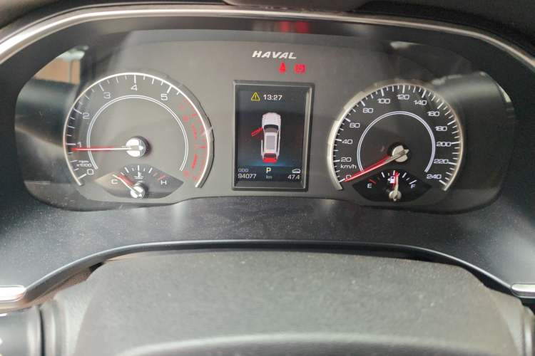 Used Haval H6 2017 Blue Label 2.0T Automatic Two-Wheel Drive Smart Edition Odometer Close Up