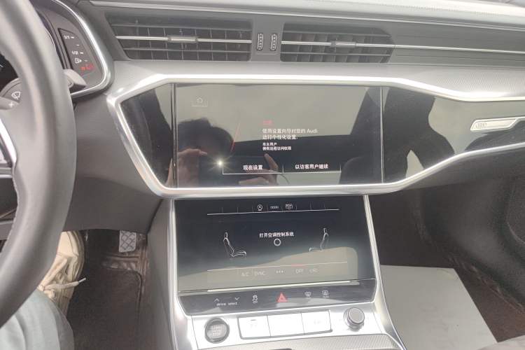 Used Audi A6L 2023 Revised 45 TFSI Prestige Dynamic Edition Audio And AC Panel